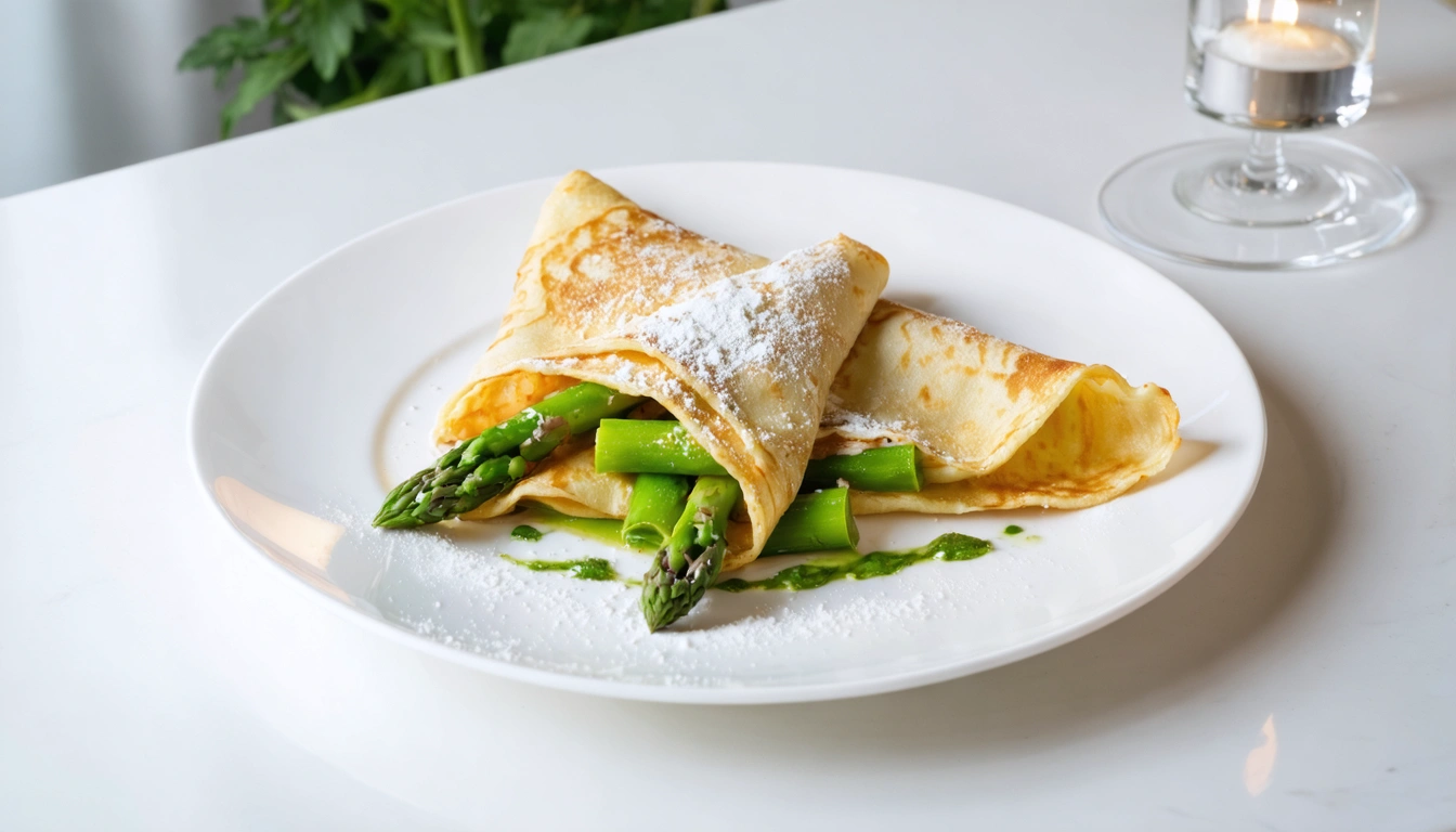 Crespelle agli asparagi